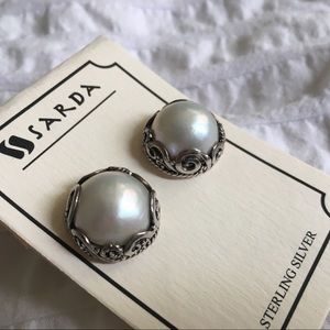 Mabe Pearl Earrings